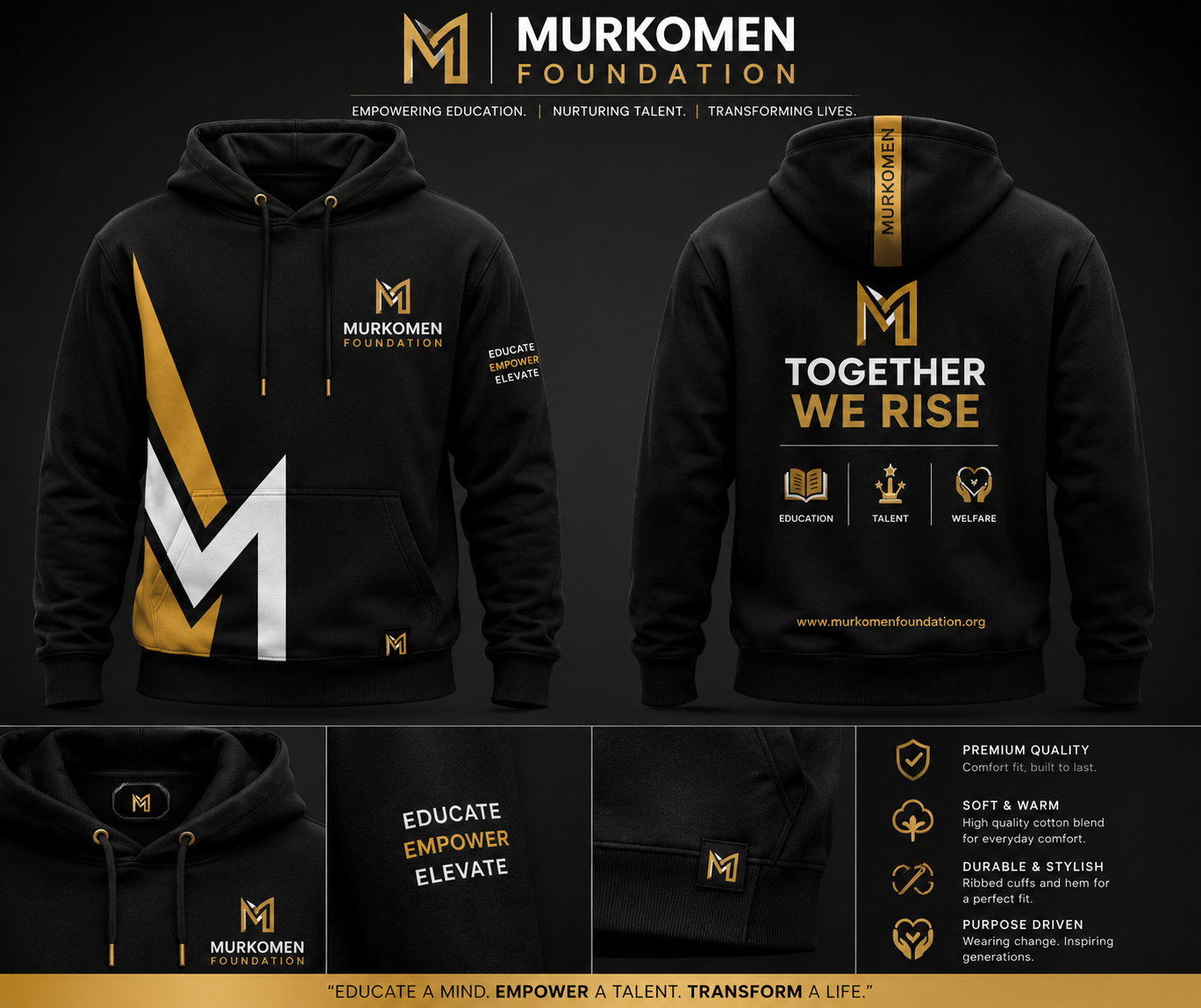 Together We Rise hoodie
